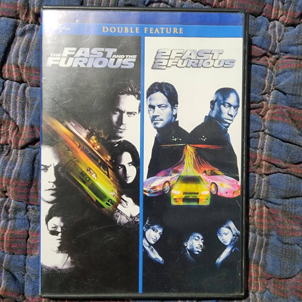 The Fast and the Furious / 2 Fast 2 Furious (DVD, 2002)